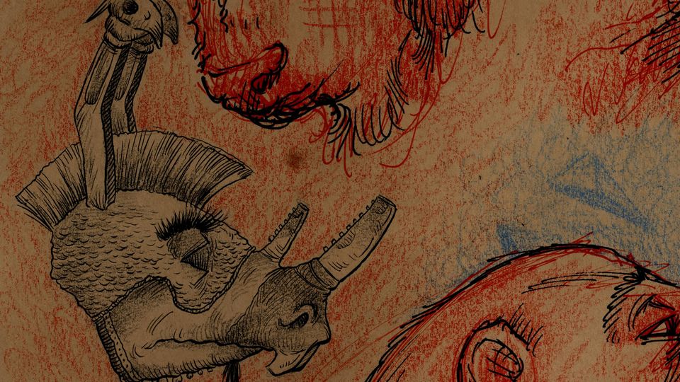 grotesque art